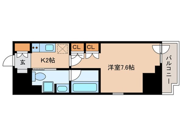 コンフォリア東大井Ⅰの物件間取画像